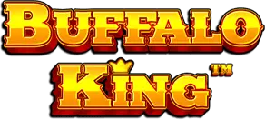 Buffalo King online slot logo